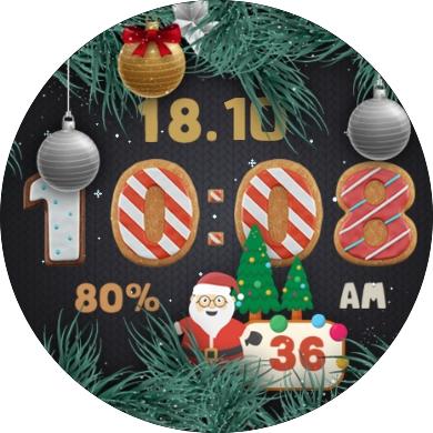 Циферблат Christmas IV