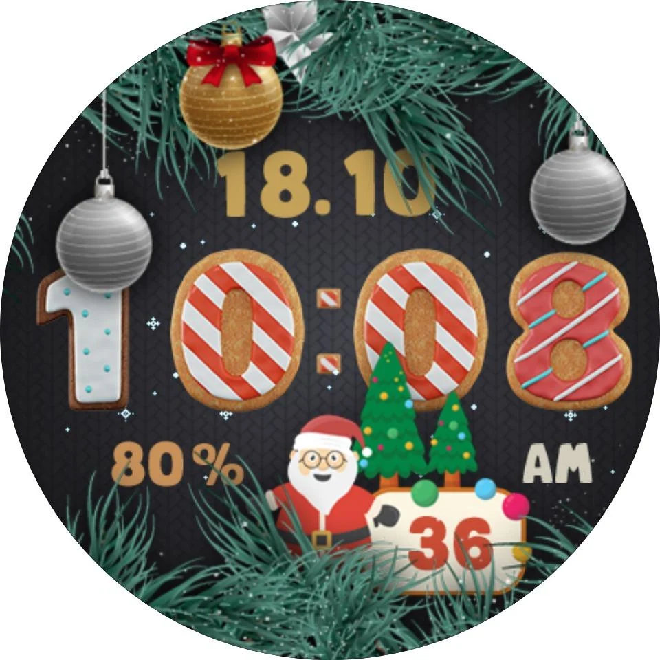 Циферблат Christmas IV