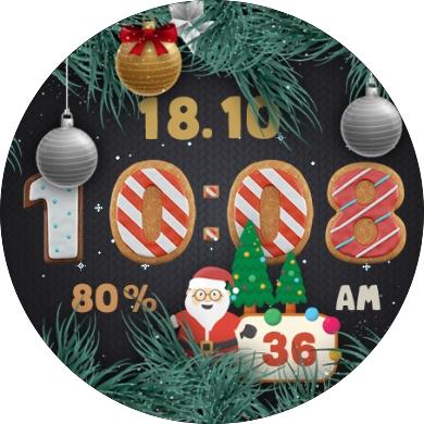 Циферблат Christmas IV