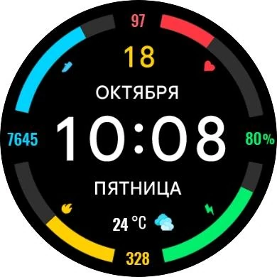 Циферблат Pixel Ru