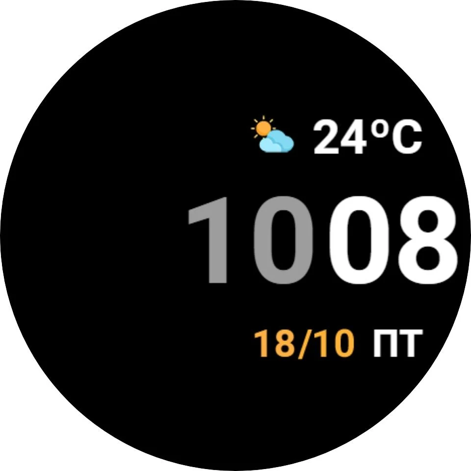 Циферблат IV52RU Black