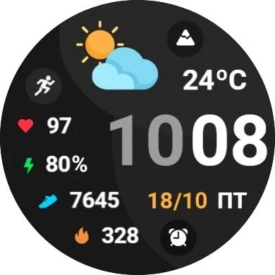 Циферблат IV52RU Black