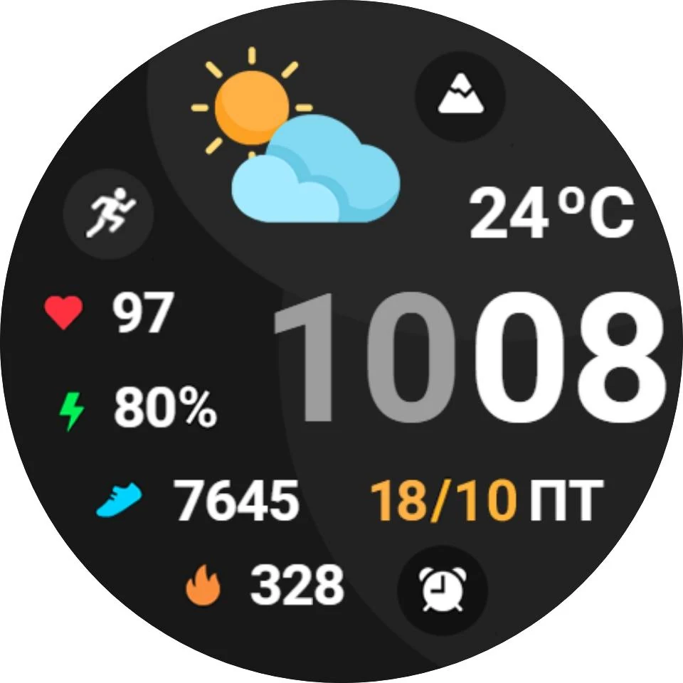 Циферблат IV52RU Black