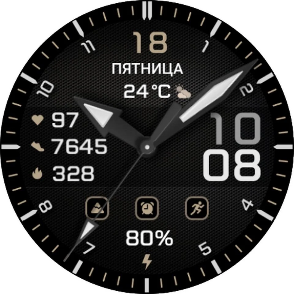 Циферблат Carbon GT RU