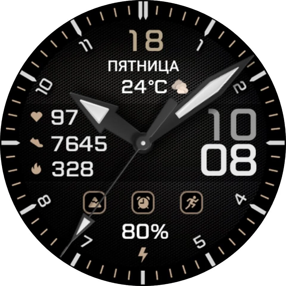 Циферблат Carbon GT RU