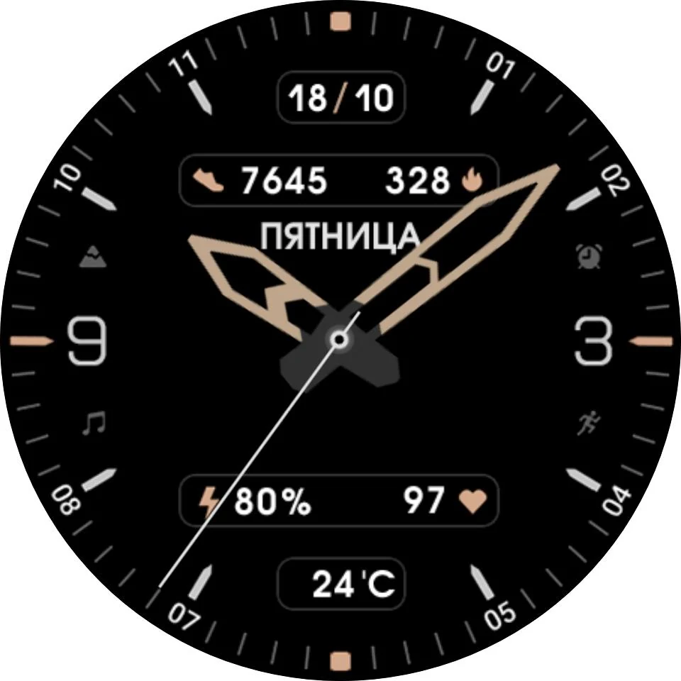 Циферблат NORTH GT 2 RU