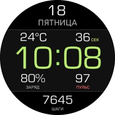 Циферблат Practical watch Rus
