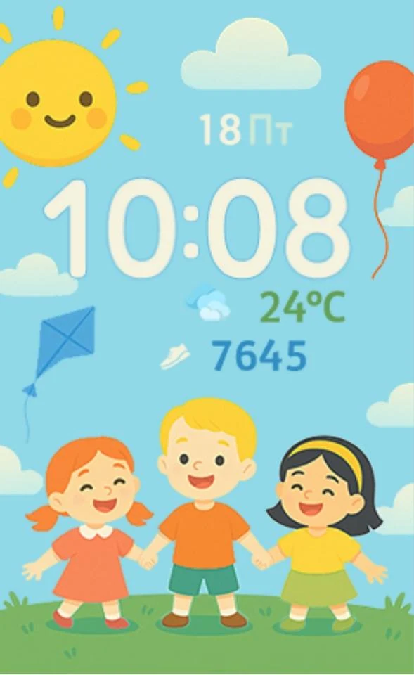 Циферблат Happy Kids