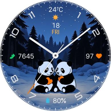 Циферблат Panda Time