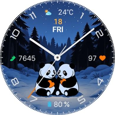 Циферблат Panda Time