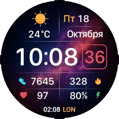 Циферблат Cosmic Flow Ru