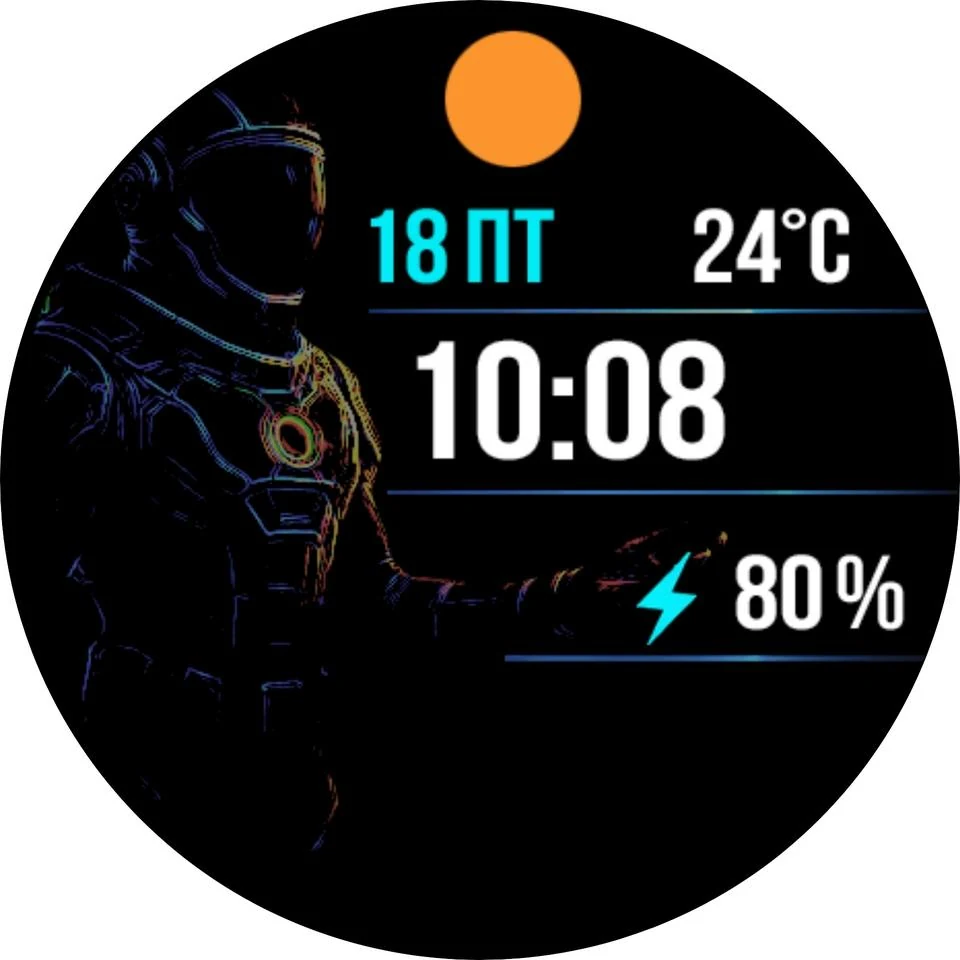 Циферблат Neo Astronaut Ru