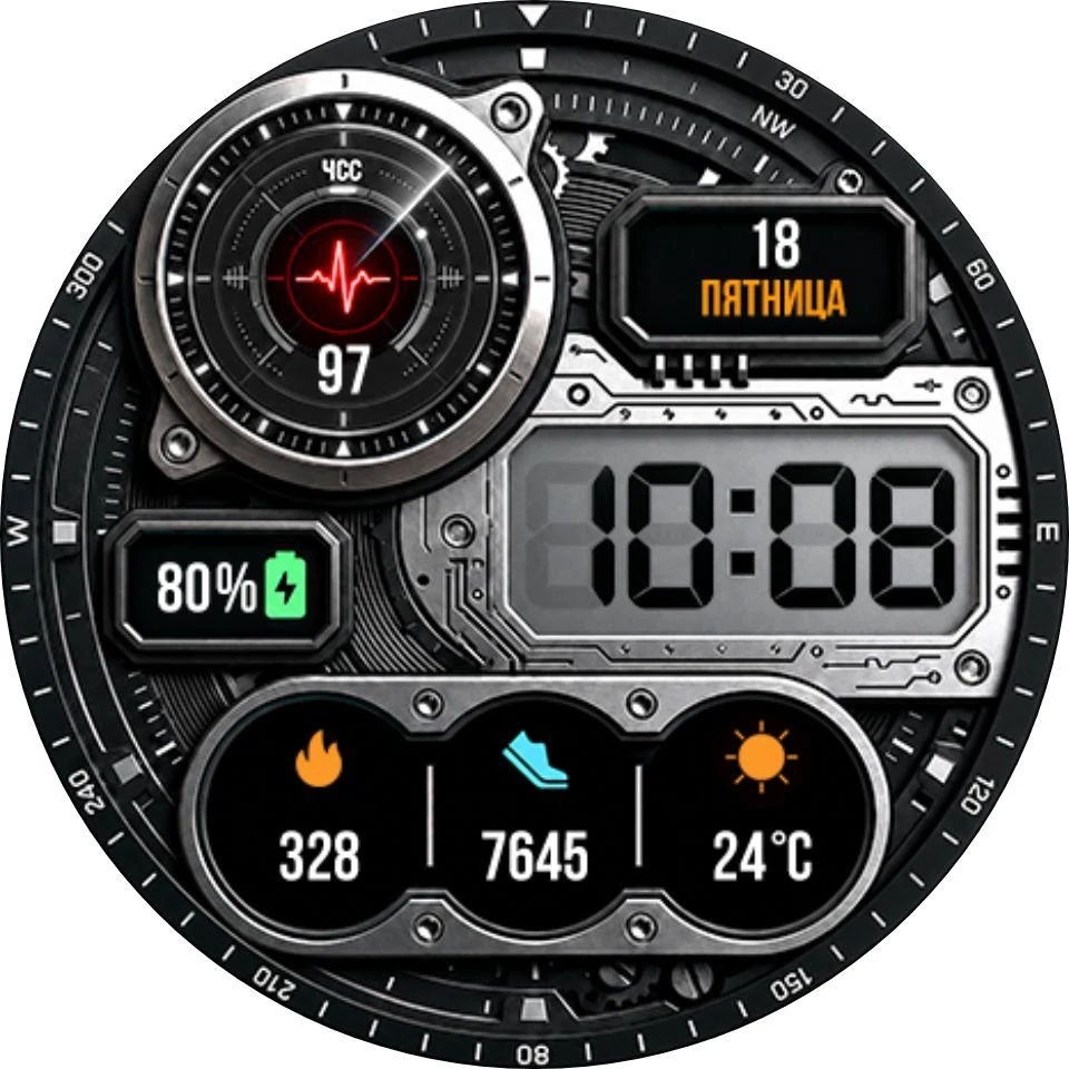 Циферблат IV011RU Steel