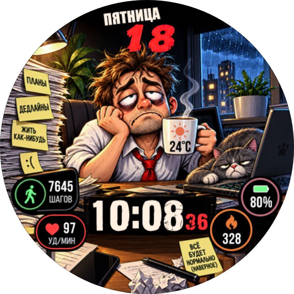 Циферблат Deadline